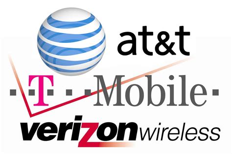 Verizon, AT&T, T.